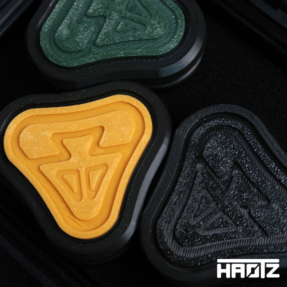 HAOTZ Tri-Mouse Slider – Triangular Infinite Push Toy with Satisfying Tactile Feedback