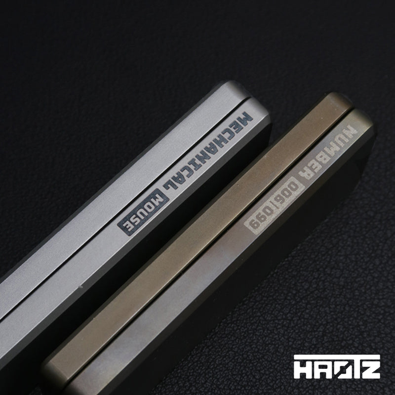 HAOTZ Metal Mechanical Mouse – Precision Engineering for an Unmatched Stress-Relief Experience
