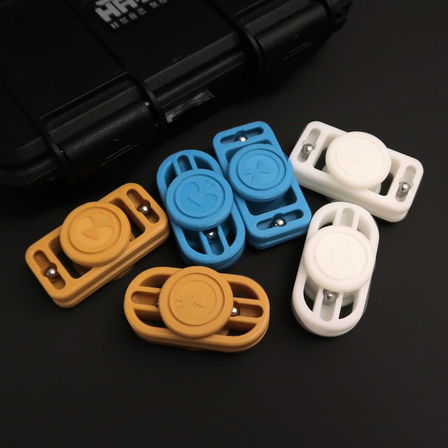 HAOTZ Cube-Round Core Spinner | Geometric Fidget Spinner