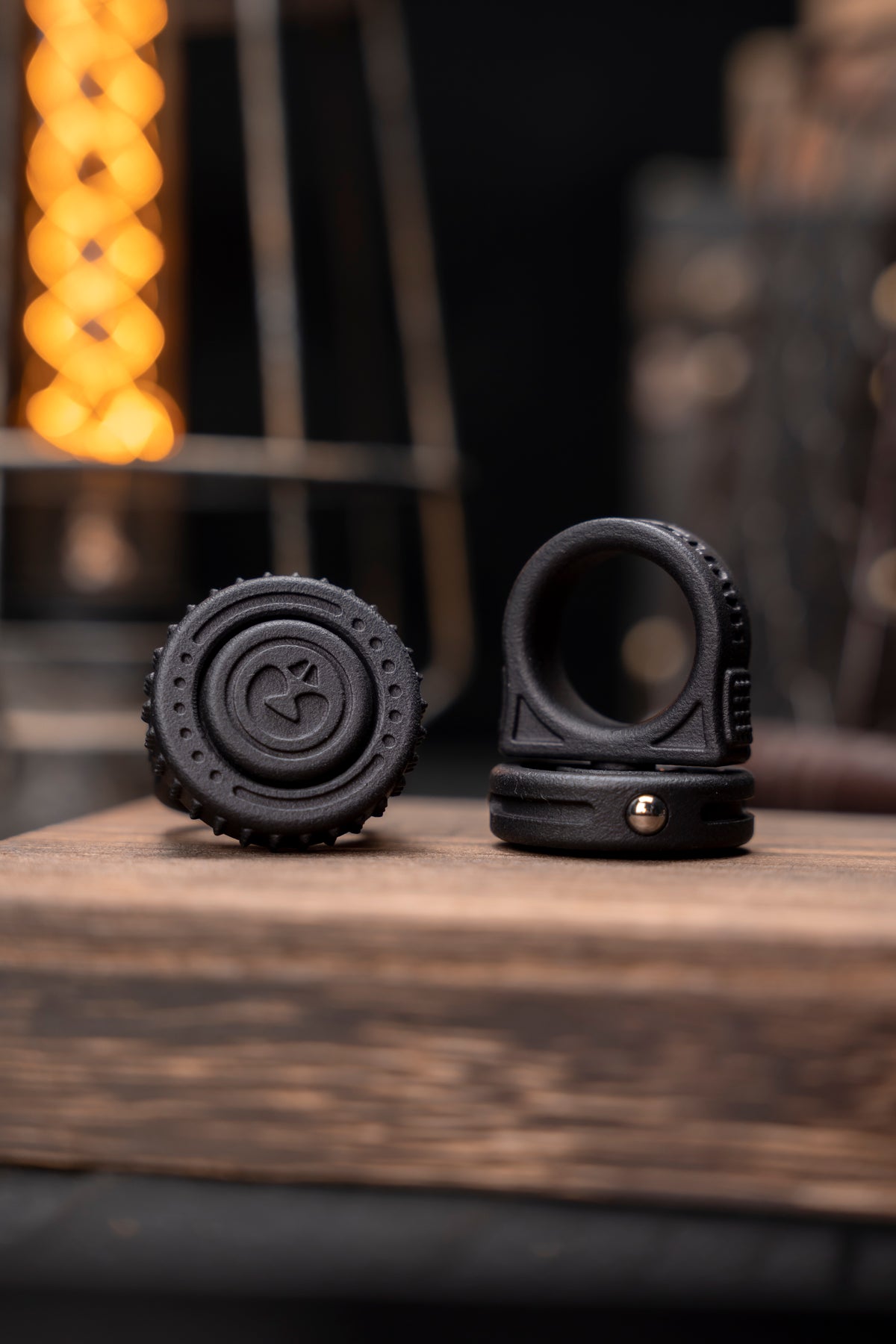 HAOTZEDC RingCore Nylon Fidget Spinner Ring – One-Handed EDC Toy