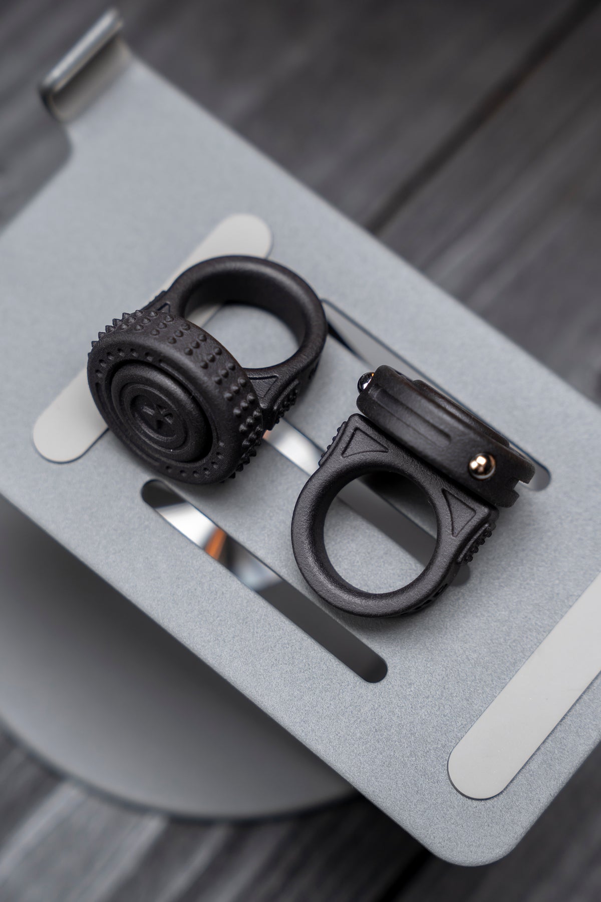 HAOTZEDC RingCore Nylon Fidget Spinner Ring – One-Handed EDC Toy
