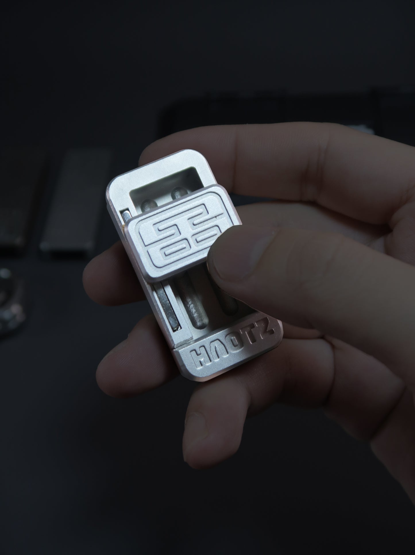 HAOTZ Metal SoundStorm Mouse – EDC Fidget with Attitude