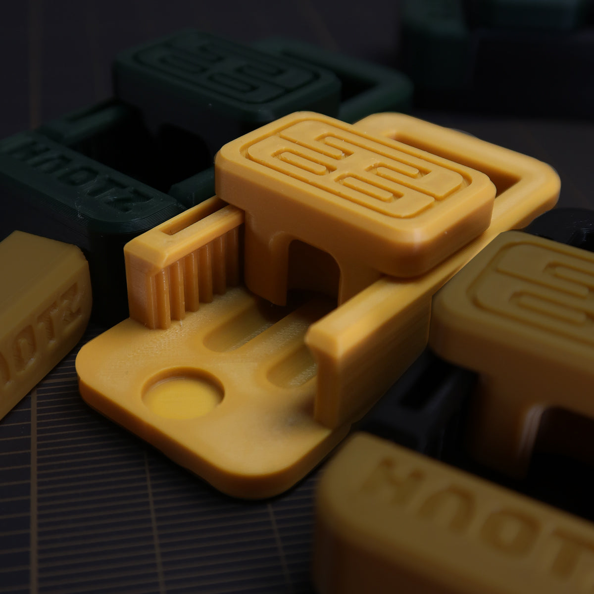HAOTZ Pop-Mouse Slider decompression mechanical push card EDC toy pushbutton ding ding decompression toy black technologytrendy decompression toy
